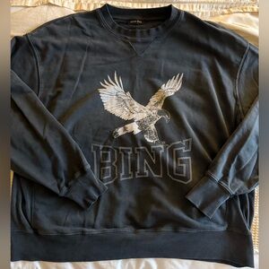 Anine Bing oversized eagle crewneck